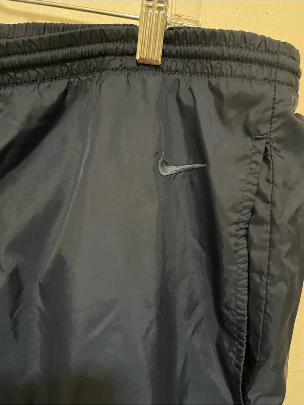Nike navy blue large joggers